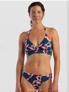 NWT Carve Designs Rapid Bikini Top- Jade